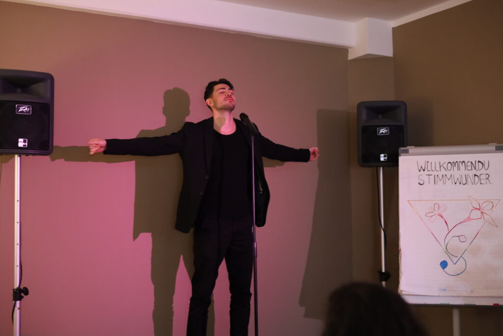 Stimmwunder Gesangsausbildung, Stimmtraining, Bühnenperformance, Vocal Coaching, Rock-Pop Gesang lernen, Stimm Modelling, Bühnenangst überwinden, Stimmwunder by Nives Farrier, Wien