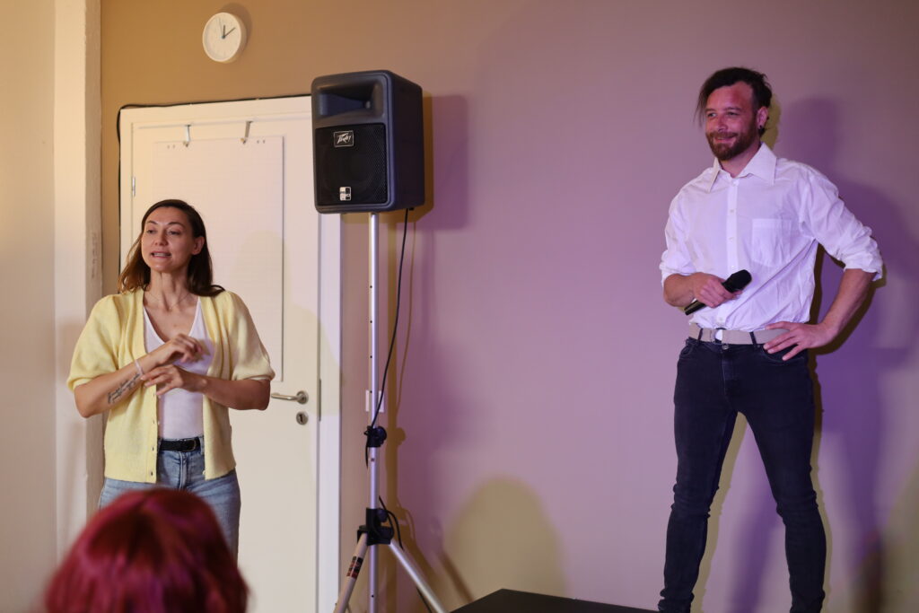 Bühnentraining, stimmwunder wien, nives farrier, ingo schneider