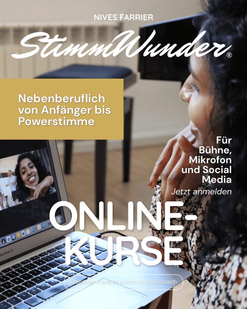 Online Kurse Stimmwunder Nives Farrier