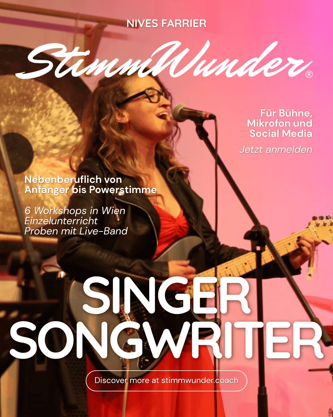 singer songwriter ausbildung, stimmwunder wien